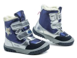 Wojtylko 1Z23030 modré dětské zimní boty