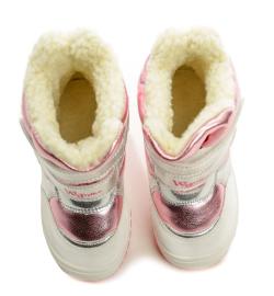 Wojtylko 1Z23030 růžové dětské zimní boty