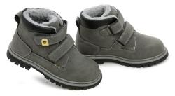 Wojtylko 1Z24124 šedé chlapecké kotníčkové boty