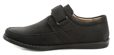 Wojtylko 2109b černé dětské polobotky