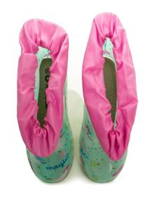 Wojtylko 2G4121K tyrkysové dětské gumáky