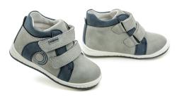 Wojtylko 2T23702 šedo modré dětské polobotky