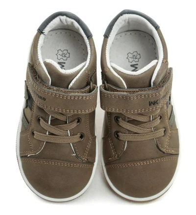 Wojtylko 2T26083 khaki chlapecké polobotky