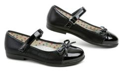 Wojtylko 3B23723C černé dívčí střevíčky