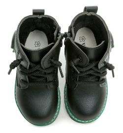 Wojtylko 3Z25057C černé chlapecké zimní boty