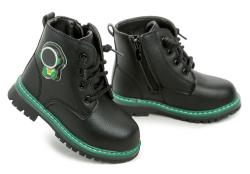 Wojtylko 3Z25057C černé chlapecké zimní boty