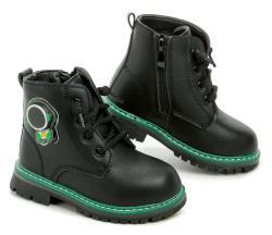 Wojtylko 3Z25057C černé chlapecké zimní boty
