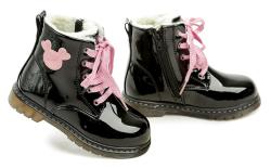 Wojtylko 3Z25060C černé dívčí zimní boty