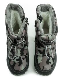 Wojtylko 4Z21033 khaki maskáč detské zimné snehule