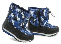 Wojtylko 4Z21033 modrá maskáč dětské zimní sněhulky