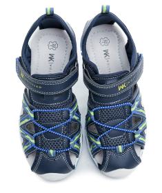 Wojtylko 5s25391G modré dětské sandály