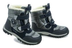 Wojtylko 5Z23039 modré dětské zimní boty