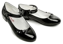 Wojtylko 6B1357 černé lakové střevíčky