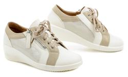 Wojtylko 7A23510B bílo zlatá dámská obuv