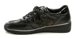 Wojtylko 7A24002C černé dámské polobotky na klínku