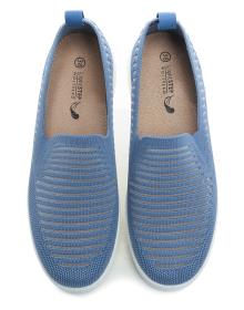 Wojtylko 7A25354 modré dámské letní polobotky