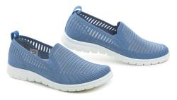 Wojtylko 7A25354 modré dámské letní polobotky