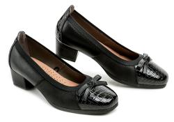 Wojtylko 7B10720C čierne dámske lodičky