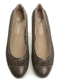 Wojtylko 7B11021V hnedé dámske letné lodičky