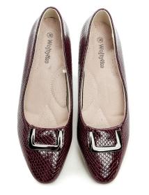 Wojtylko 7B24302W bordó dámské lodičky