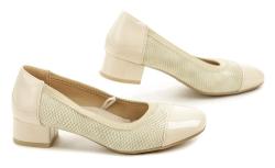 Wojtylko 7B24306I béžové dámské lodičky