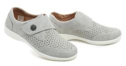 Wojtylko 7B25315S šedé dámské polobotky