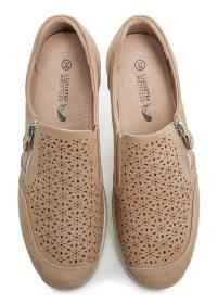 Wojtylko 7B25317 béžové dámské polobotky