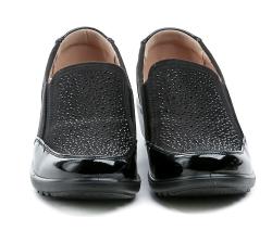 Wojtylko 7B26318 černé dámské polobotky