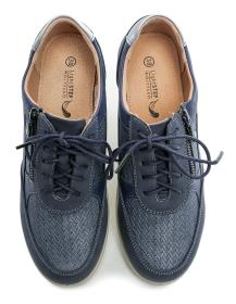 Wojtylko 7B26322 modré dámské polobotky