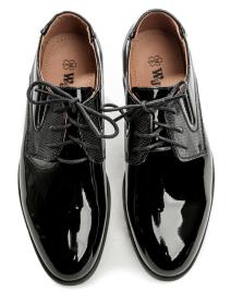 Wojtylko 7w1196 černé lakované polobotky