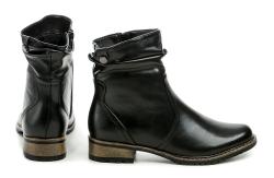 Wojtylko 7ZB25031C čierne dámske zimné topánky