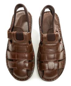 Wojtylko 9S6120V hnedé pánske sandále