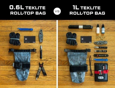 Wolf Tooth Brašna Teklite Roll-top Bag S Adaptérem Šedá 1l