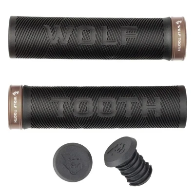 WOLF TOOTH Echo černé/espresso gripy
