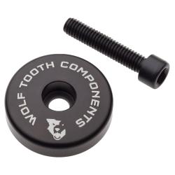 Wolf Tooth Krytka Ultralight Stem Cap Čierna + 5mm Spacer