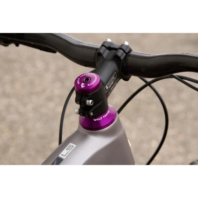Wolf Tooth Krytka Ultralight Stem Cap Oranžová + 5mm Spacer