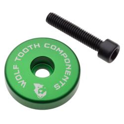 WOLF TOOTH Ultralight Stem Cap krytka zelená + 5mm Spacer