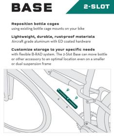 WOLF TOOTH lišta B-rad 2 Slot Base Moun