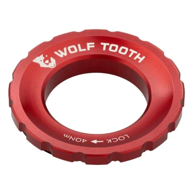 Wolf Tooth Matice Centerlock Rotor Červená Wolf Tooth Matice Centerlock Rotor Červená