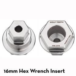 Wolf Tooth Nářadí Flat Wrench Insert 16mm Hex Wolf Tooth Nářadí Flat Wrench Insert 16mm Hex