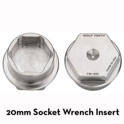 Wolf Tooth Nářadí Flat Wrench Insert 20 Mm Socket Wolf Tooth Nářadí Flat Wrench Insert 20 Mm Socket