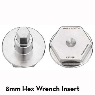 Wolf Tooth Nářadí Flat Wrench Insert 8mm Hex Wolf Tooth Nářadí Flat Wrench Insert 8mm Hex