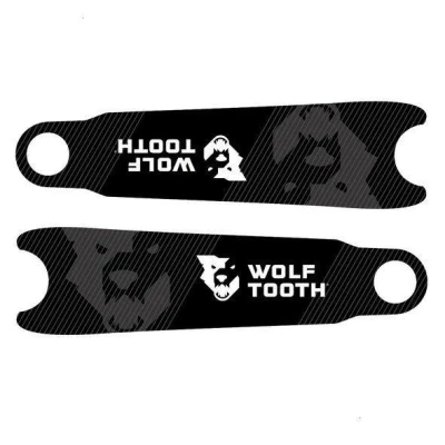 WOLF TOOTH CRANKSKINS Černá ochrana klik WOLF TOOTH CRANKSKINS Černá ochrana klik