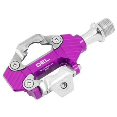 WOLF TOOTH Pedály DEL Gravel Race Clipless Ultraviolet Purp