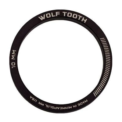 WOLF TOOTH 15mm černá podložka 5ks