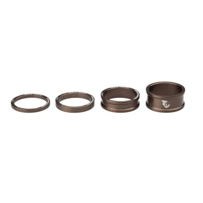 WOLF TOOTH Sada podložek 3,5,10,15mm espresso