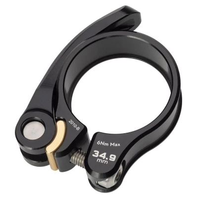 WOLF TOOTH černá sedlová objímka 34.9mm Quick Relea