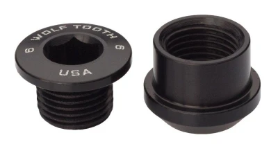 WOLF TOOTH Set Chainring Nuts And Bolts černá 4ks