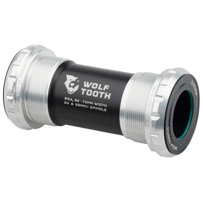 WOLF TOOTH BSA Shimano 24mm Raw Silver středové složení WOLF TOOTH BSA Shimano 24mm Raw Silver středové složení