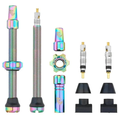 WOLF TOOTH Tubeless Valve Stem Kit 60mm Oil Slick Ventilky WOLF TOOTH Tubeless Valve Stem Kit 60mm Oil Slick Ventilky